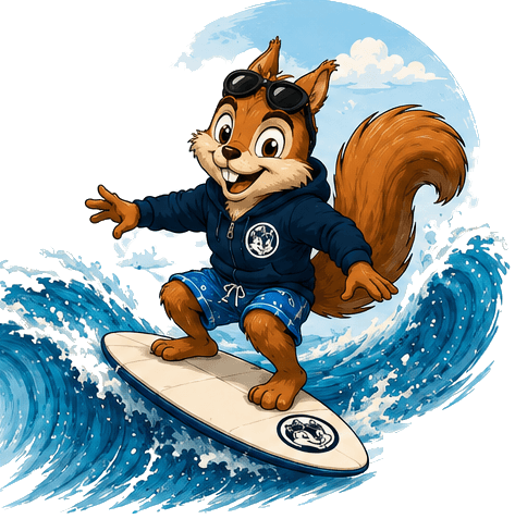 Fred riding the information wave